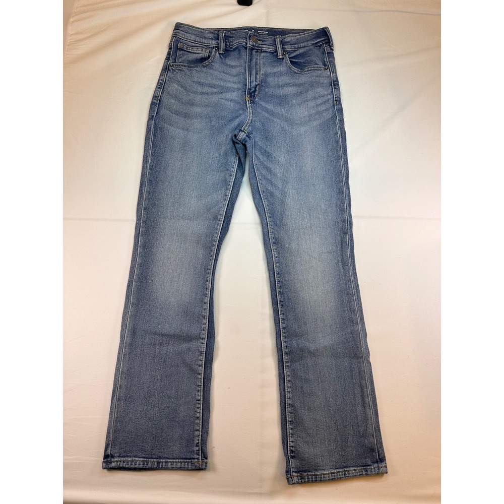 Old Navy Boys 14 Plus Boot-Cut Built-In Flex Medium Wash Jeans Adjustable Waist